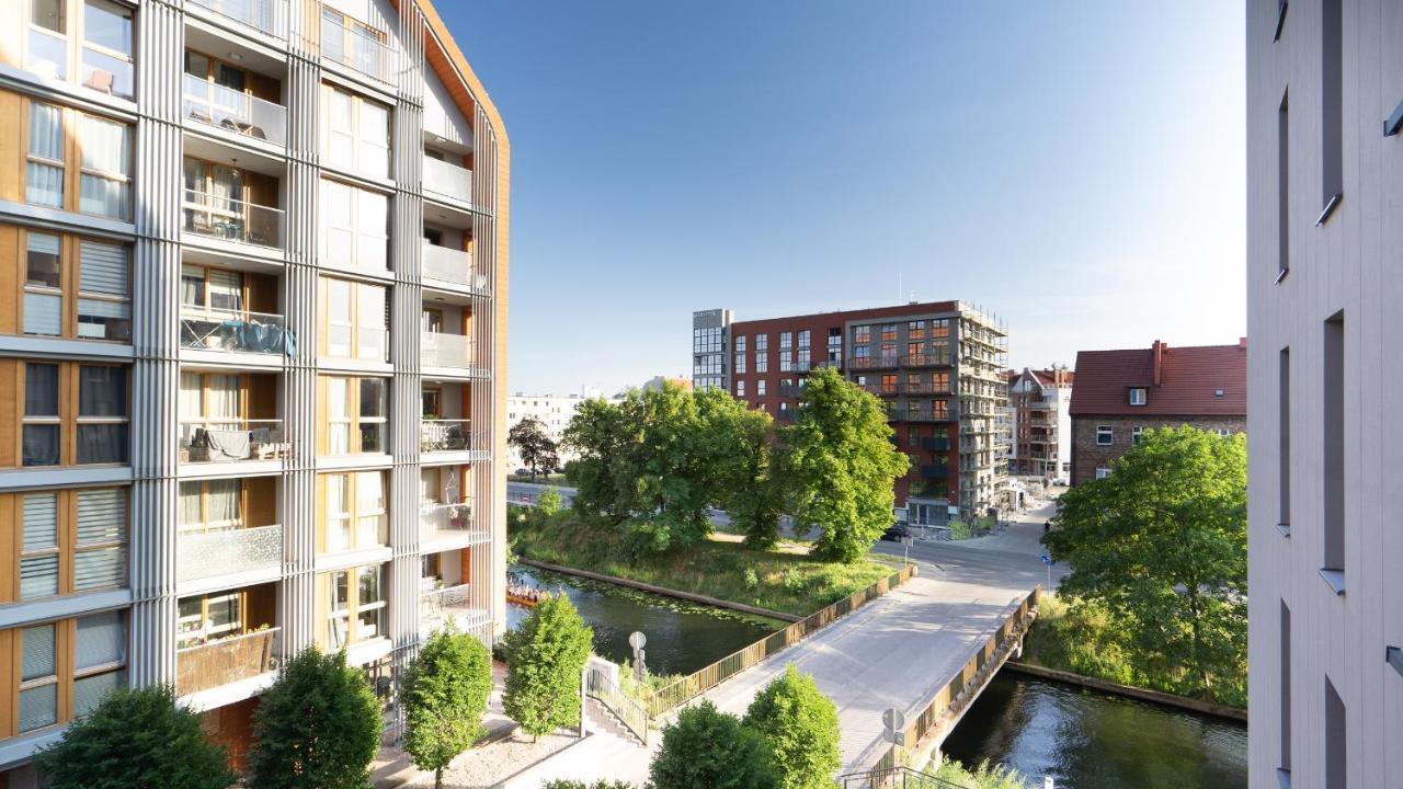 Apartament Riverside Gdańsk Kültér fotó